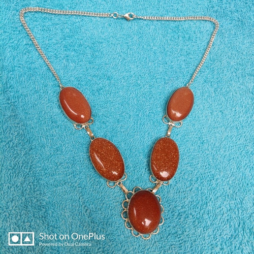 Imagem 2 de 9 de Colar Corrente Prata 925 Feminino Com Pedras Do Sol