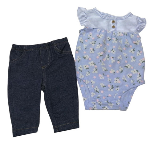Conjunto 2 Piezas Bebe Niña Carters 6 Y 9 Meses 1k523510 H