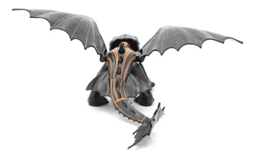 Furia Nocturna Figura Dragón 23 Cm. Chimuelo Negro 