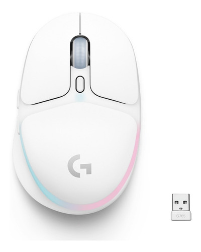 Mouse Logitech Gamer Inalámbrico Bluetooth G705 Aurora 