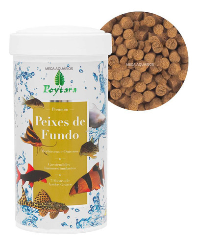 Poytara Peixes De Fundo Rica Em Vitaminas E Minerais 600g