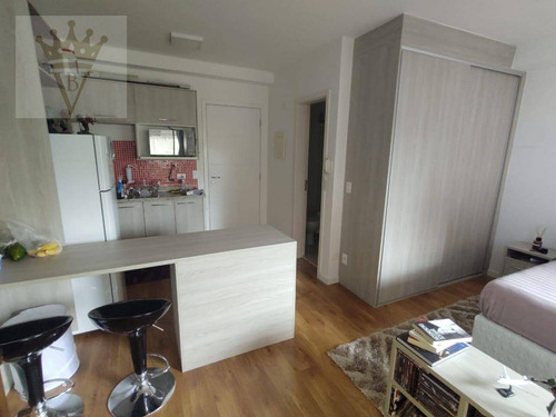 Studio Com 1 Dormitório À Venda, 32 M² Por R$ 300.531 - Panamby - São Paulo/sp - St0063