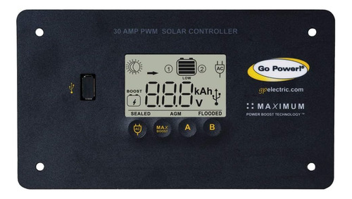 Controlador Solar By Valterra Gppwm30ul, 30a, Digital, ...