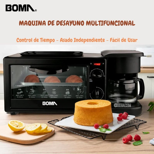 Horno Eléctrico 3 En 1 Multifuncional