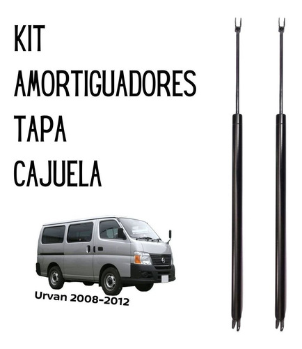 2 Amortiguadores Cajuela Urvan 2009