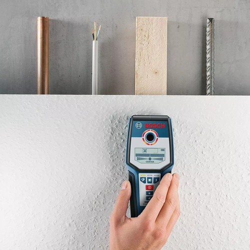 Detector De Materiales Bosch Gms 120 Madera Tensión Metales Color Azul