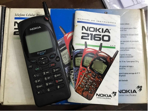 Celular Telefone Nokia 2160 Antigo Decoração 2 X Aparelhos