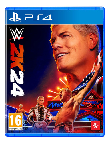 Wwe  Wrestlemania W2k24 Ps4 Fisico Sellado Ade Ramos