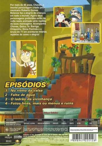 Dvd Chaves - Em Desenho Animado Volume 3 na Americanas Empresas