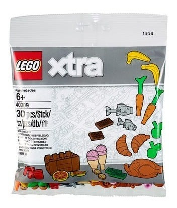 Imagen 1 de 3 de Lego Accesorios De Comida - Food Accessories Xtra 40309