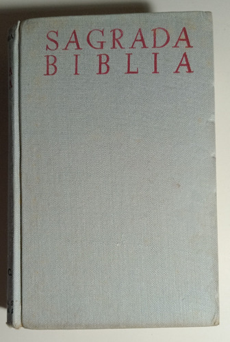 Sagrada  Biblia, Biblioteca De Autores Cristianos 1959