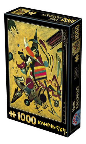 Rompecabezas Kandinsky Puntos Dtoys 1000 Pz Points Arte 