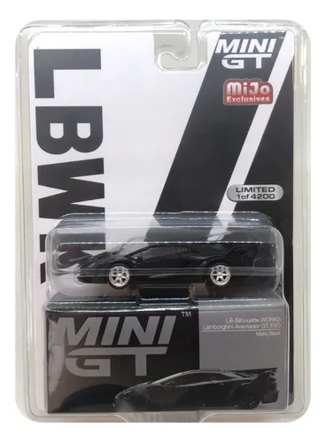 Mini Gt Chase Lb-silhouette Works Lamborghini Aventador #502 Mini Gt Chase Lb-silhouette Works Lamborghini Aventador #502