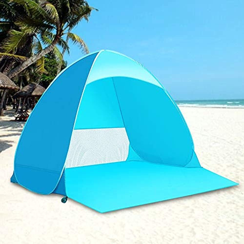 Carpa De Playa, Carpa De Campamento Kratax Con Estacas De Ca