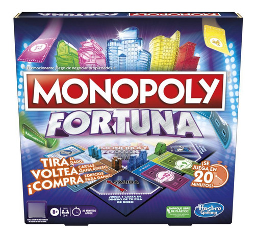 Juego De Mesa Hasbro Gaming Monopoly Fortuna
