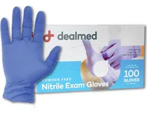 Comprar Guantes De Examen Médico Repartidos 100 Guantes De Nitrilo G