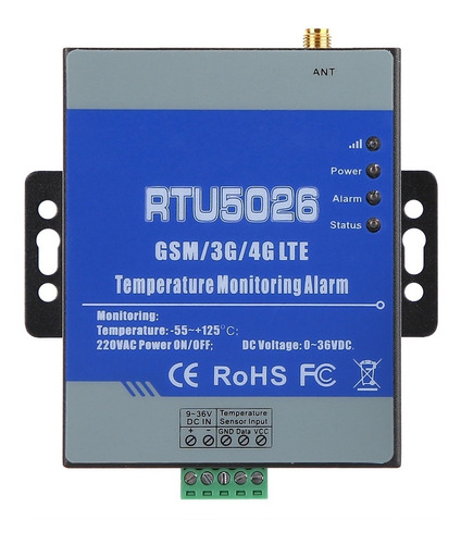 Sistema De Alarma De Temperatura Por Telemetría Gsm Alert Sm