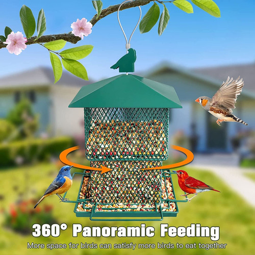 B Comederos Para Pájaros Silvestres En El Exterior,