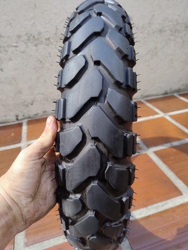 Pneu Dianteiro 120/70 B19 Enduro Trail Mitas Mais Meia Vida. (Usado)