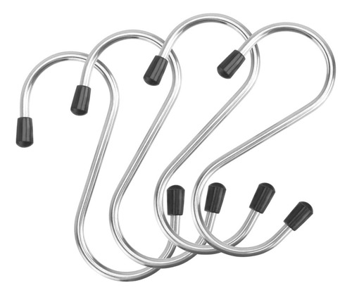 Set 5 Ganchos S De Metal 8cm Garfio Hogar Colgador
