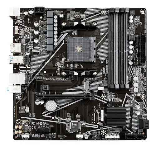 Motherboard Gigabyte A520m Ds3h V2 Ddr4 Socket Am4