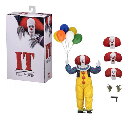 Stephen King's It Pennywise Clown Ultimate 1990 Figura Model