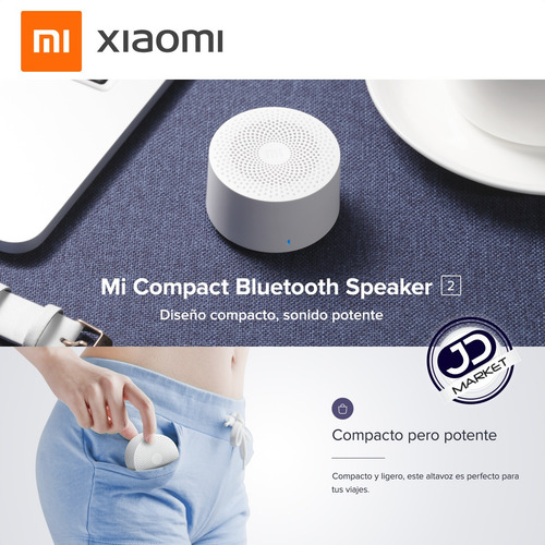 Mini Parlante Con Altavoz Xiaomi Mi Compact Blueooth 4.2