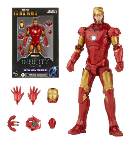 Marvel Legends Iron Man Mark 3 Armor Infinity Saga