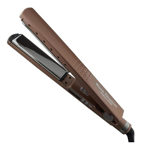 Prancha Nano Titanium 230ºc + Óleo De Argan Babyliss Pro Cor Gold 110V