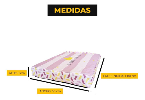 Imagen 5 de 7 de Cucha Perro Cama Para Perros 50x80 Espuma Princesa