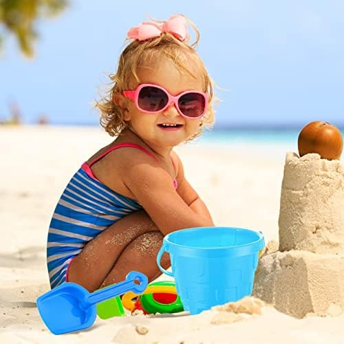 Juego De 20 Cubos De Playa Y Palas De Arena Para Niños, Jueg
