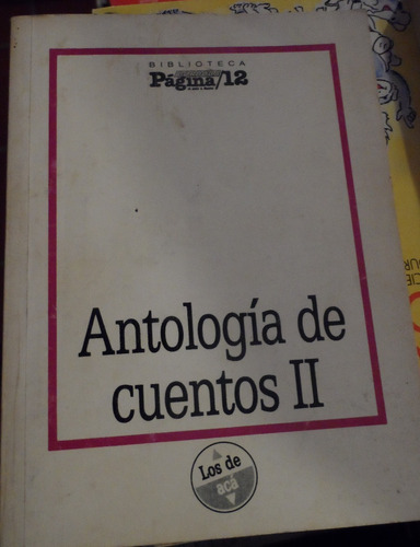 Libro Antología De Cuentos Ii  Páginas 12