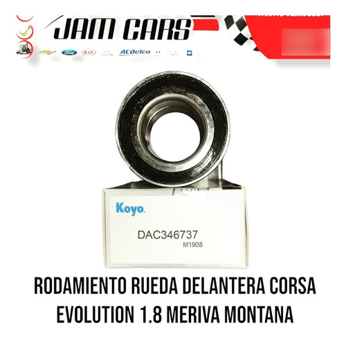 Rodamiento Rueda Delantera Corsa Evolution Meriva Montana 