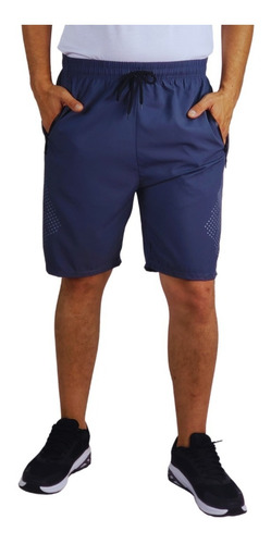 Short Deportivo Hombre Secado Rápido. Bolsillos Ff