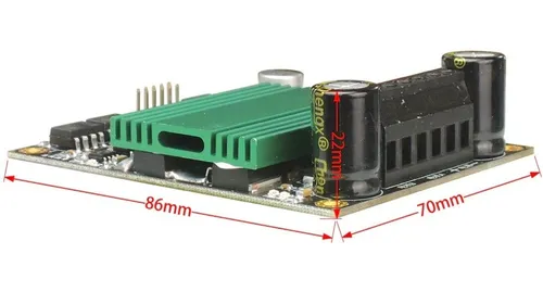 Módulo Accionamiento Motor Dual Channel 12v 48v 100a