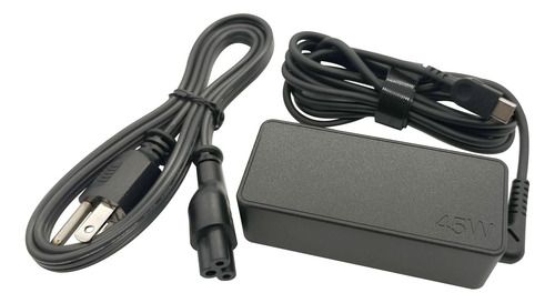 Cargador Lenovo 45w Usb Tipo C (usb-c) Adaptador De Corrient