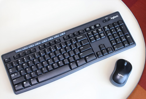 Kit Pack Teclado Mouse Inalámbrico Logitech Mk270 Español