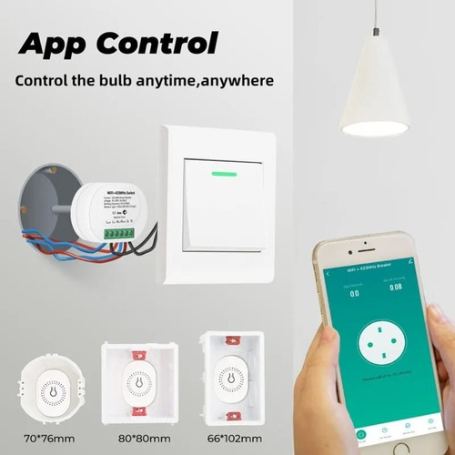 Interruptor Automação Wifi Smart Switch Rádio Frequência