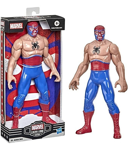 El Aracno Spiderman Luchador Muñeco Edicion Lucha Libre Xl
