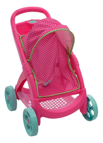 Imagen 5 de 6 de Carriola Muñecas Portabebe Cuna Periquera Prinsel Sweet
