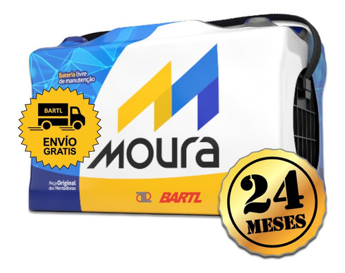 Bateria Moura 115 Amp 24 Meses Envío Gratis