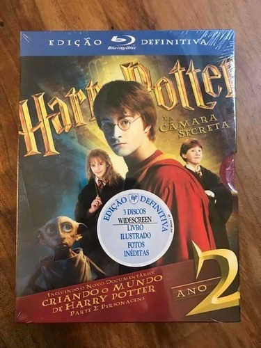 Bluray Harry Potter E A Câmara Secreta - Definitiva Lacrado