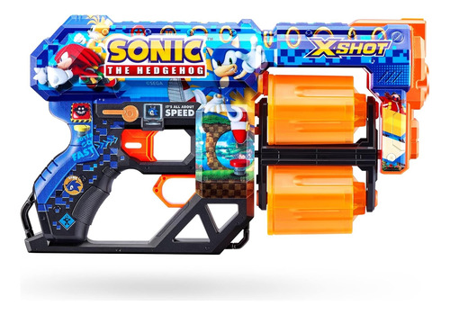 Pistola Lanzador Dardos Dread Mega Sonic X-shot