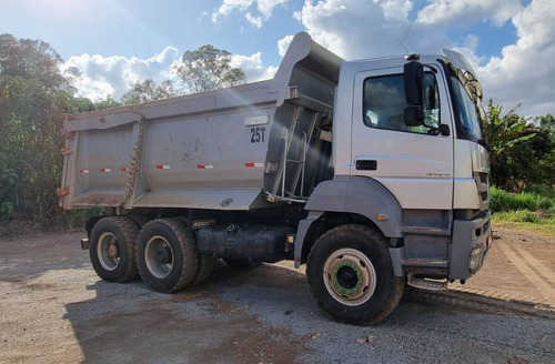 Imagem 8 de 15 de Mercedes-benz Axor 4144 6x4 Ano 2011 Traçado Caçamba 16m