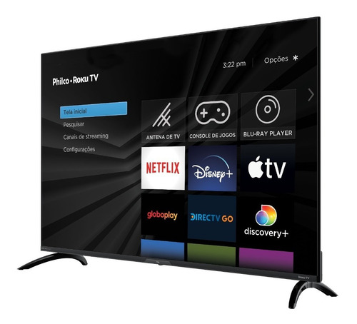 Smart Tv 50'' Ptv50g7er2cpbl 4k Led Roku Philco Bivolt