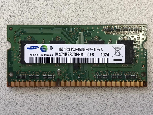 Memoria Samsung 1gb Pc3-8500 Ddr3