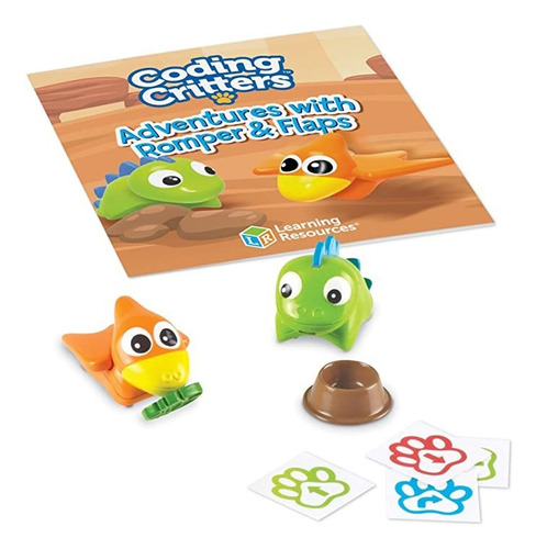 Learning Resources Coding Critters Pair-a-pets Dinos Mamelu.