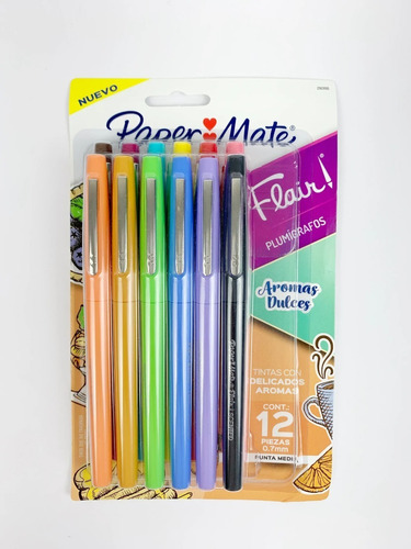 Paper Mate Plumígrafos Con Aromas Dulces 12 Piezas 2163195