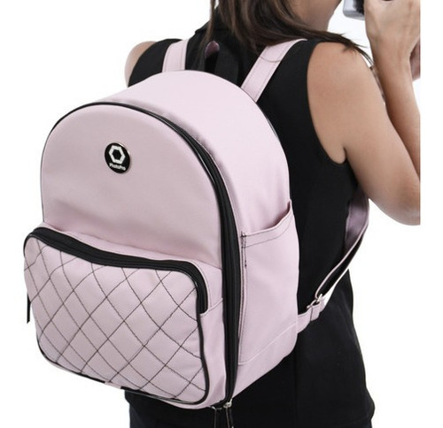 Imagem 2 de 4 de Mochila Fotográfica Afrodite Rosa Photopro Feminina