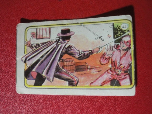 Figuritas El Zorro Año 1977 Nº44 Titanes En El Ring